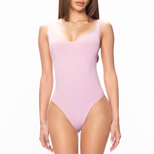 Bodysuit Shapewear Pelukan Plunging