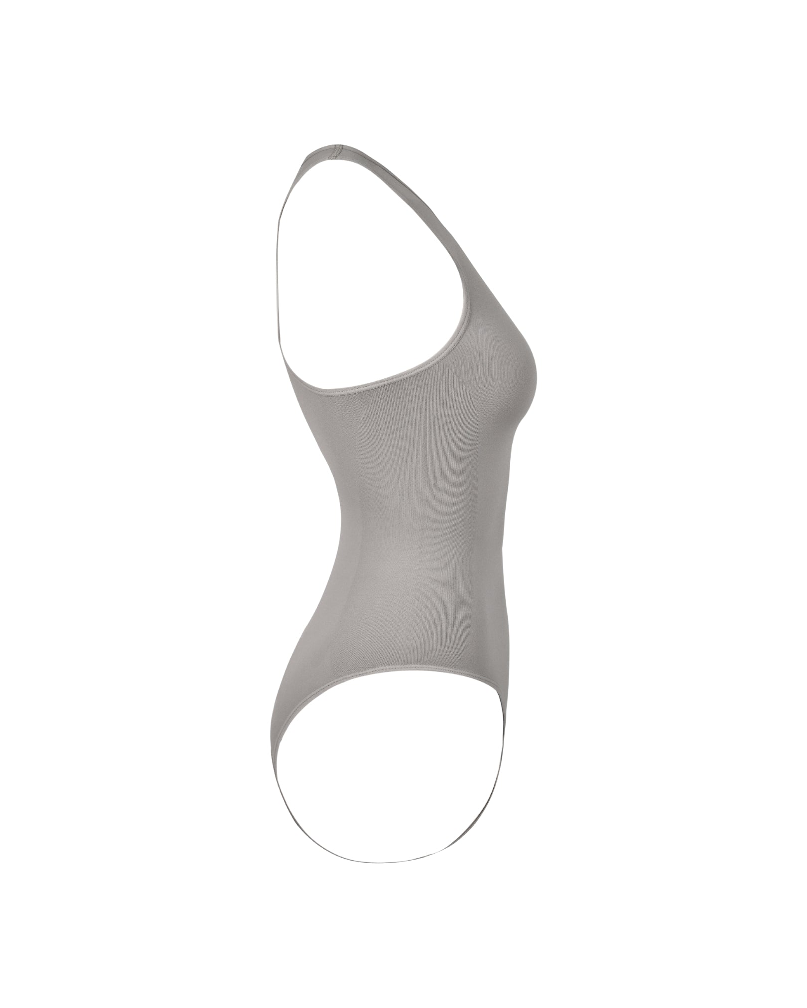 Side view of Stone Halter Neck Shapewear Bodysuit