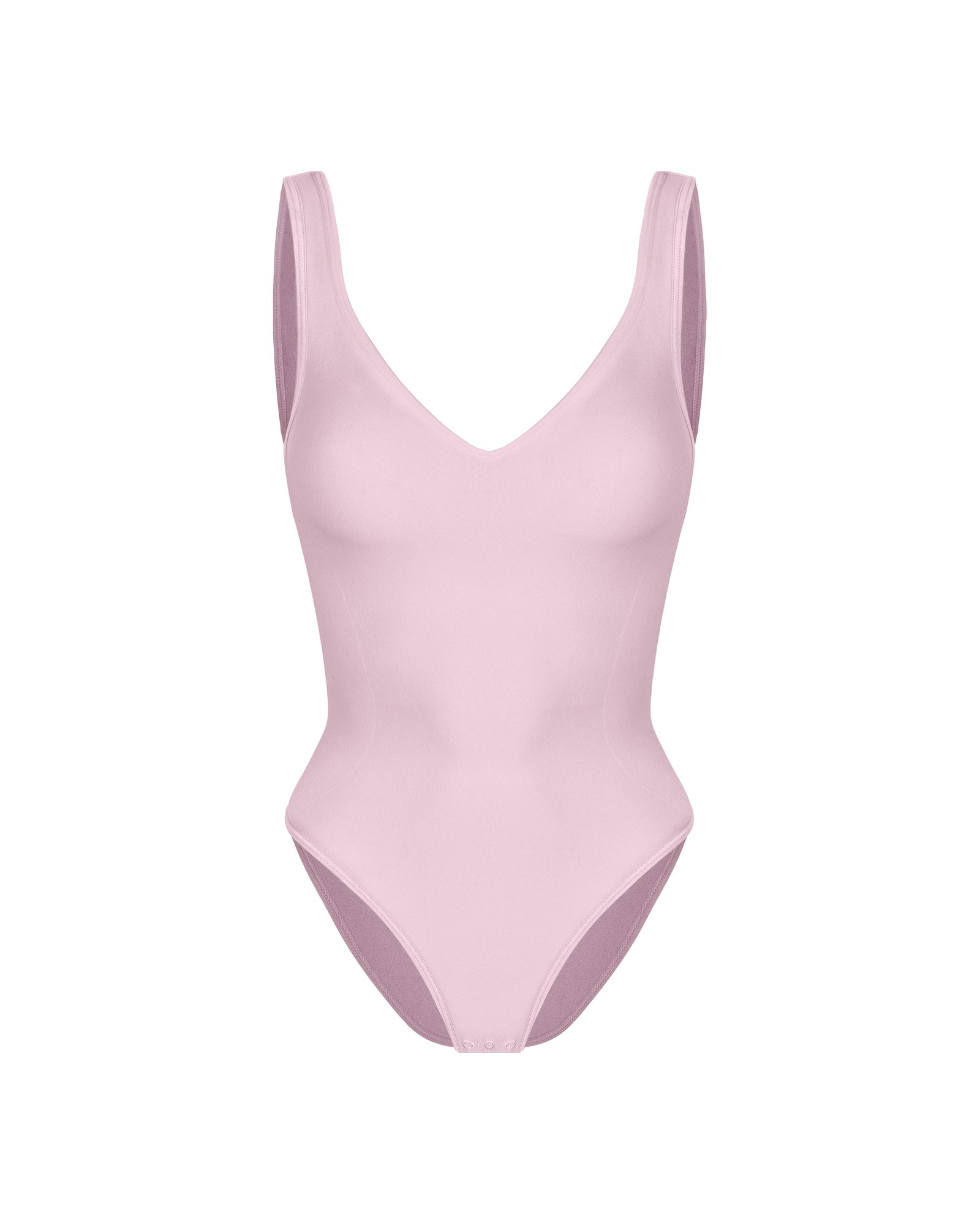 Light purple swimsuit on a white background
