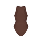 Back view of Teddy Halter Neck Shapewear Bodysuit